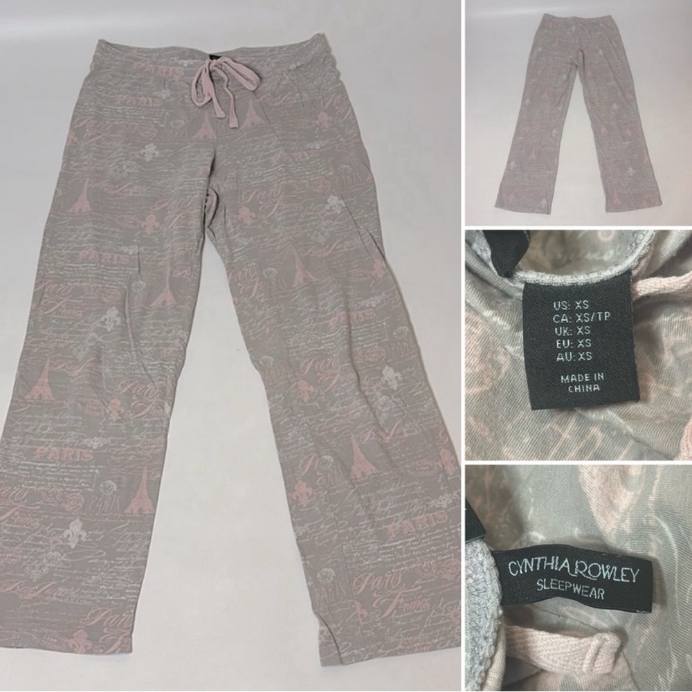 Cynthia Rowley XS Pajama Pants